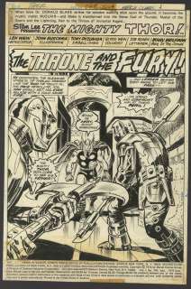 John Buscema - THOR (1966-96; 2009-11) #249 Splash Page | ComicConnect