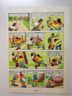 De Moor, Bob - 1 Original page - Le Mystère du Vieux château fort - 1947 | Catawiki