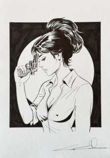Candita, Giuseppe - 1 Original drawing - Modesty Blaise - Modesty Blaise - 2024 | Catawiki