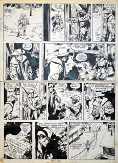 JIJE   - Jerry Spring  - Planche 5 de l’album Mon ami Red édité par DUPUIS en 1965[...] | Vermot et Associés