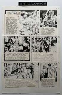 John Cullen Murphy - 1 Original page - Prince Valiant - Episode #3390 - Published January 27th 2002 | Catawiki