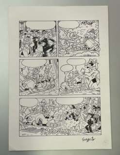 Marco Gervasio - 1 Original page - Topolino - Fantomius - La notte e l’alba | Catawiki