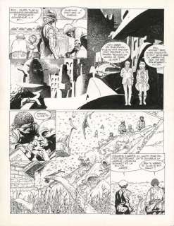 Hermann - Planche originale n°24. Présence de léger résidus d‘adhésif au dos de la planche - Afromérica - Jeremiah