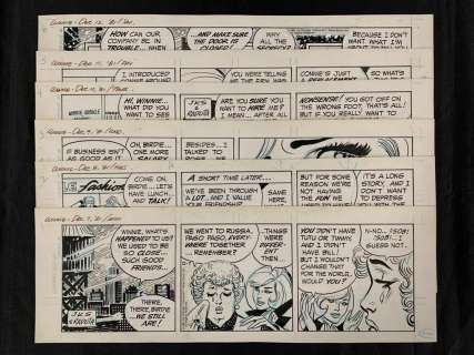 Winnie Winkle Dailies. Lot of Six. | Weiss Auctions