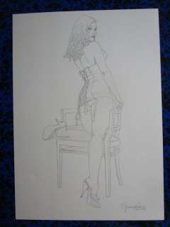 Casotto, Giovanna - 1 Original drawing - La Gépière | Catawiki