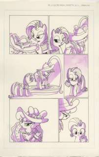 My little Pony - original panelside - Agnes Garbowska | ComicGarden