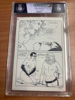 Magnus - 1 Original page - Necron - Straordinaria tavola di Magnus - I mostri meccanici - 1981 | Catawiki