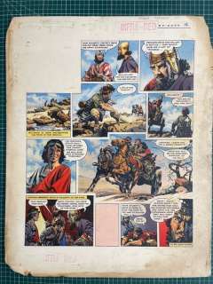 Bellamy, Frank - 1 Original colour page - The Shepherd King - (années 1950) | Catawiki