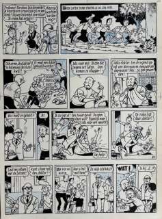 Geerts, Paul / Vandersteen, Willy - 1 Original page - Suske en Wiske 156 - Beminde Barabas - 1975 | Catawiki