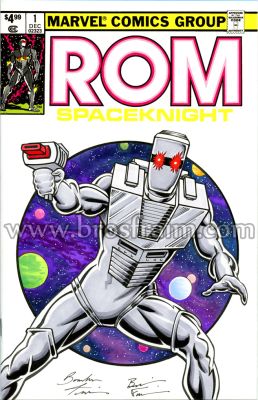 Brendon and Brian Fraim - ROM: SPACEKNIGHT Sketch Cover by the Fraim Bros.!