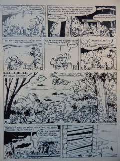 Walli - 1 Original page - Chlorophylle T13 - Le Testament d’Anthracite - 1987 | Catawiki