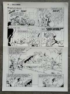 Seron, Pierre - 1 Original colour page - Les Petits Hommes - T. 43 - Castel Montrigu - page 8 - 2007 | Catawiki