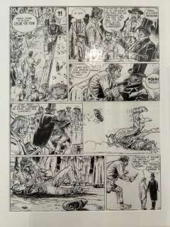 Rouge, Michel - 1 Original page - Mange-langue - 1980 | Catawiki