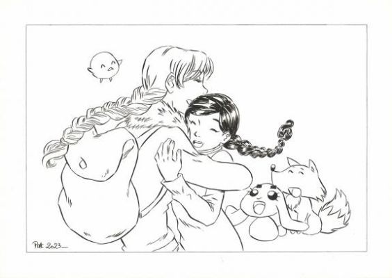 Patricia Lyfoung | Illustration originale - La Rose écarlate | Daniel Maghen