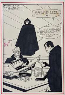 Magnus - 1 Original page - Necron #5 - Les Femmes araignées - 1981 | Catawiki