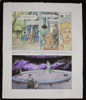 Renaud - 1 Original colour page - Jessica Blandy - La Route de Jessica T3 : Le Désir et la Violence - 2010 | Catawiki