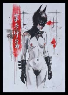 Wildfang, Emma - 1 Original colour drawing - Batgirl - Tokyo Pop Icons - 2025 | Catawiki