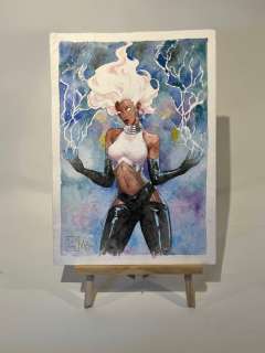 Zanella & Saras - 1 Original colour drawing - X-Men - A Wonderful Storm - 2025 | Catawiki