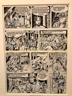 Studio Vandersteen (Vandersteen, Willy) - 1 Original page - De Rode Ridder 37 - De wilde jacht nr 37 - 1968 | Catawiki