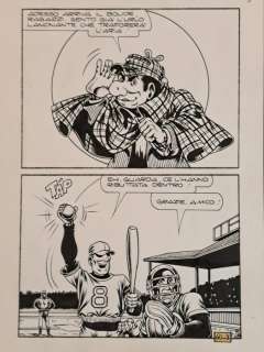 Magnus & Bunker - 1 Original page - Alan Ford - La Testa del Coccodrillo