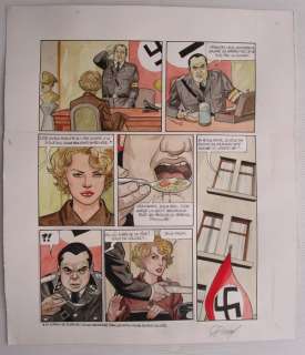 Renaud - 1 Original colour page - D’Encre et de sang - 2014 | Catawiki