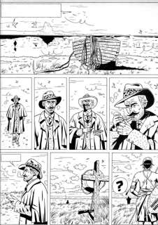 Marniquet, Frédéric - 1 Original page - Sean Mac Gregor - La Malédiction des Massaïs - 2003 | Catawiki