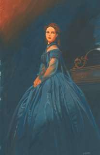 Matthieu Bonhomme | Illustration originale. Sélection * Vente BD de Noël * Collection privées - Charlotte Impératrice | Daniel Maghen