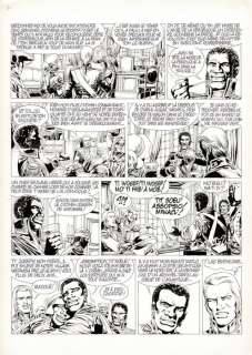 Mitton, Jean-Yves - 1 Original page - Les Survivants de L’Atlantique T2 - La Route des Esclaves - 1993 | Catawiki