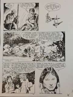 Milazzo, Berardi - 1 Original page - Ken Parker: La Leggenda del Generale - 1980 | Catawiki