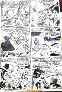 Dick Ayers - 1 Original page - The Outlaw Kid - The Outlaw Kid comic page #14 pag 10 - 1973 | Catawiki
