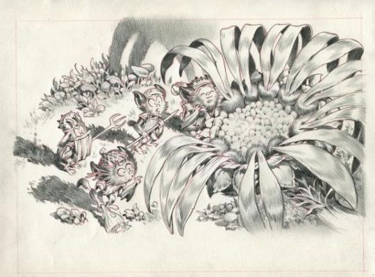 Stan Manoukian | Illustration originale - Monstre a peur des monstres - Monstre | Daniel Maghen