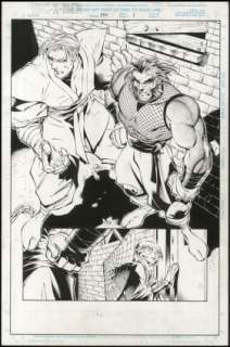 Madureira, Joe - X-MEN (1963-2011) #330 Splash Page | ComicConnect