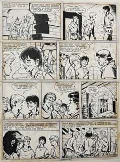 Sirius - 1 Original page - De Timoers - Sirius - L’oiseau flamboyant (Tome20) - De vuurvogel -1965 - p 12 - 1965 | Catawiki