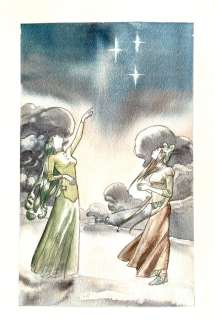 Marco Nizzoli - 1 Original colour drawing - Marco Nizzoli | Catawiki