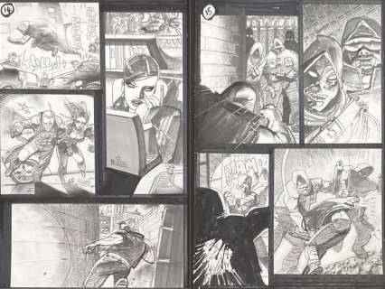 Simon Bisley - 2 Original page - 13 Coins - #4 | Catawiki