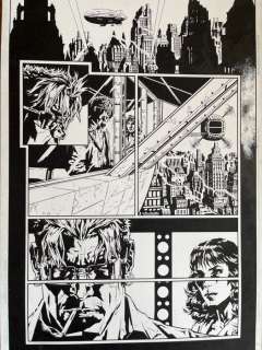 Bermejo, Lee - 1 Original page - Batman/Deathblow - After the Fire # 3 | Catawiki