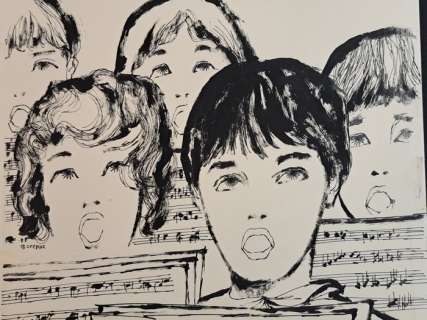 Crepax, Guido - 1 Original drawing - Il Piccolo Coro dell’Antoniano | Catawiki