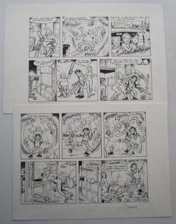 Bosschaert, Jan - 1 Original page - De Geverniste vernepelingskes - met Betty - Plaat 2 | Catawiki