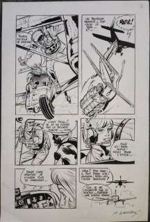 Weinberg, Albert - 1 Original page - Dan Cooper - Tintin sélection - (années 1970) | Catawiki