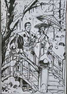 Hub - 1 Original drawing - Okko | Catawiki