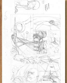 Juan Gimenez The Metabarons - Original Comic Page Sketch – Pencil Drawing | Catawiki