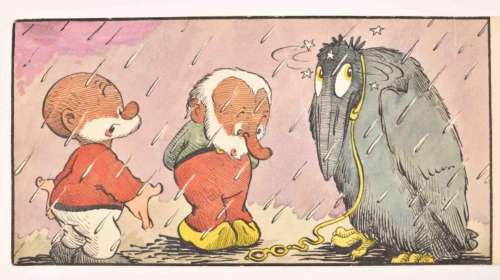 [ORIGINAL BOOK & COMIC BOOK ARTWORK] JEAN DULIEU (=JAN VAN OORT 1921-2006), PAULUS DE BOSKABOUTER | Zwiggelaar Auctions