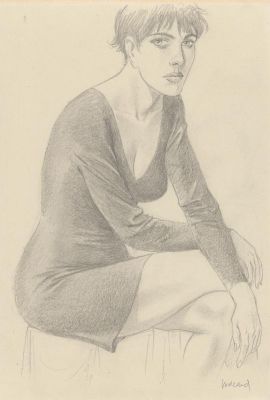 André Juillard | Illustration originale, Louise - Le Cahier bleu | Daniel Maghen