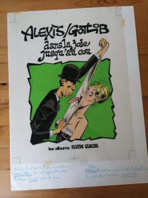 Alexis / Gotlib - 1 Mise en couleurs originale - Dans la joie jusqu’au cou | Catawiki