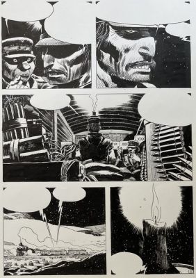 Breccia, Enrique - 1 Original page - Skorpio - La Soldadera - 1996 | Catawiki