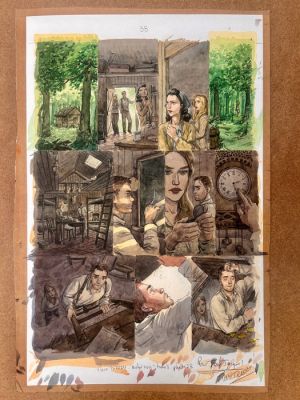 Terray, Marie - 1 Original page - Malgré Nous - Tome 3 "Germania" | Catawiki