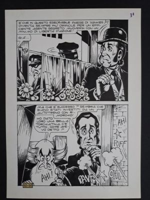Magnus & Bunker - 1 Original page - Alan Ford - Il Grande Colpo di Superciuk | Catawiki