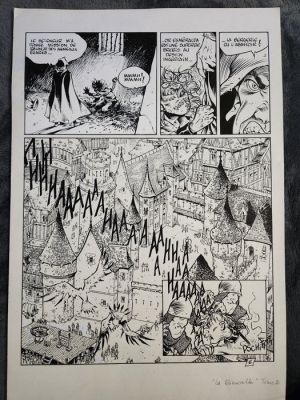 Stalner, Jean-Marc - 1 Original drawing - Esmeralda - T02 Allegro quasi monstro - 2001 | Catawiki