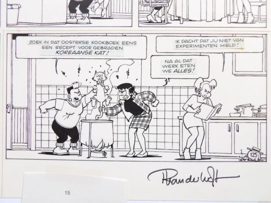 Van der Kroft, Robert - 1 Original page - Claire - originele pagina #125 - "PIMMETJE" - 1995 | Catawiki