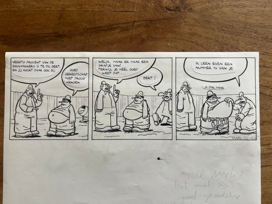 Mark Retera - 1 Original drawing - Dirkjan - goed gereedschap - 2013 | Catawiki